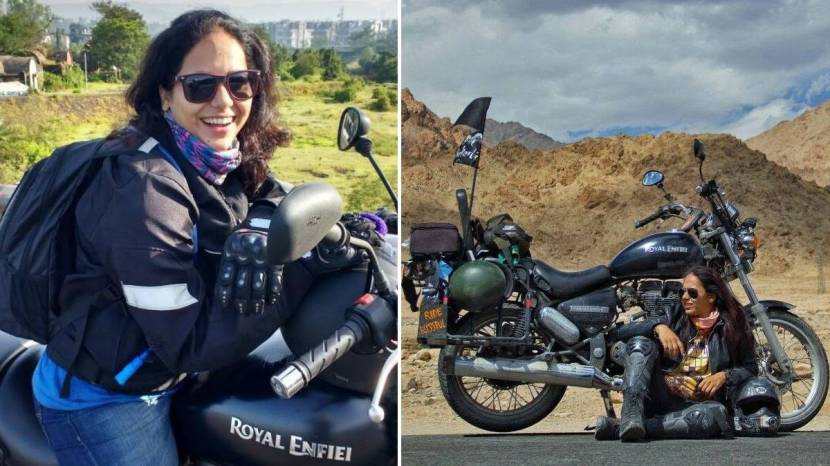 Jagruti Hogale mumbai bandra biker