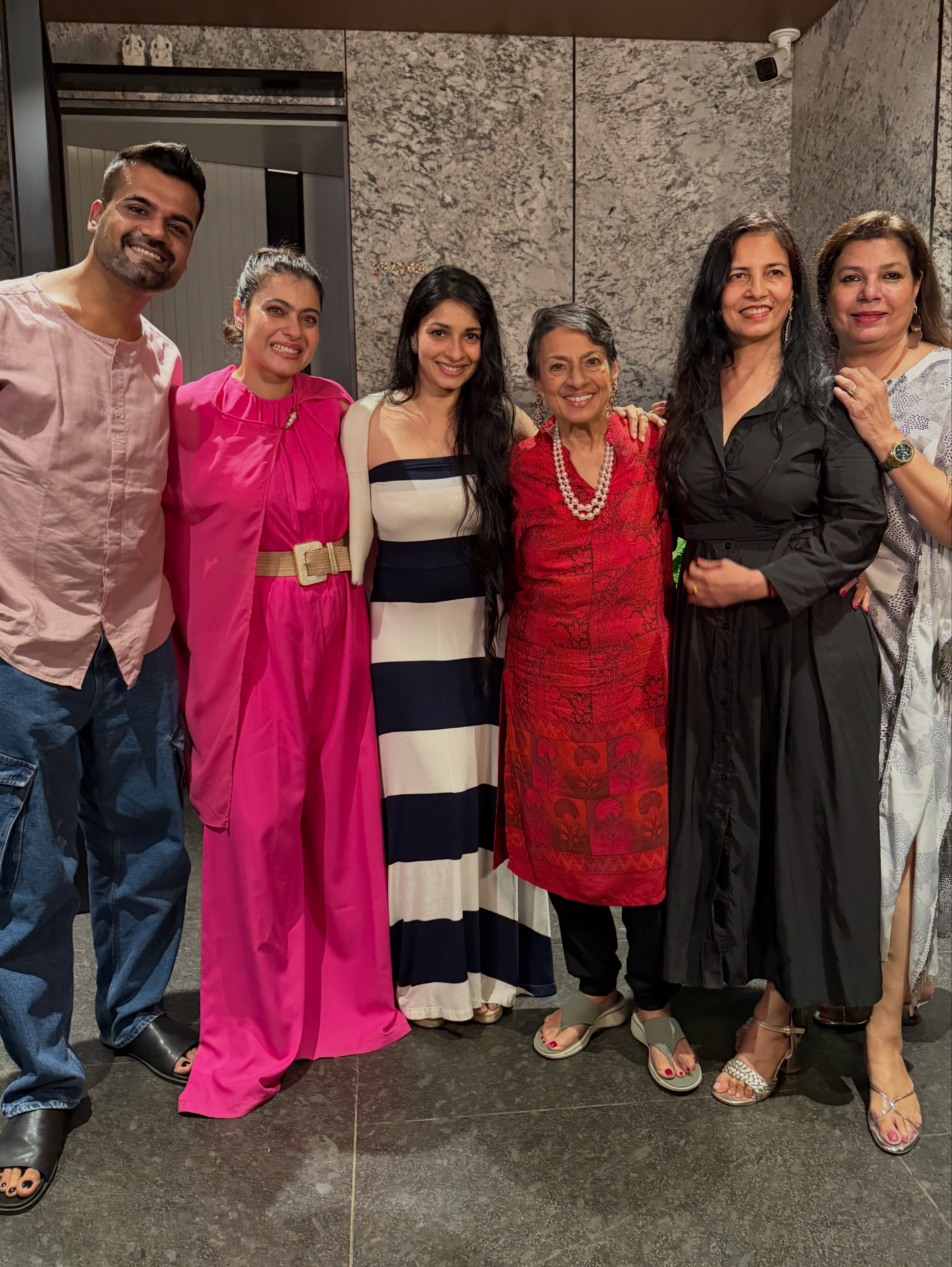 Kajol Happy Birthday Celebration With Family