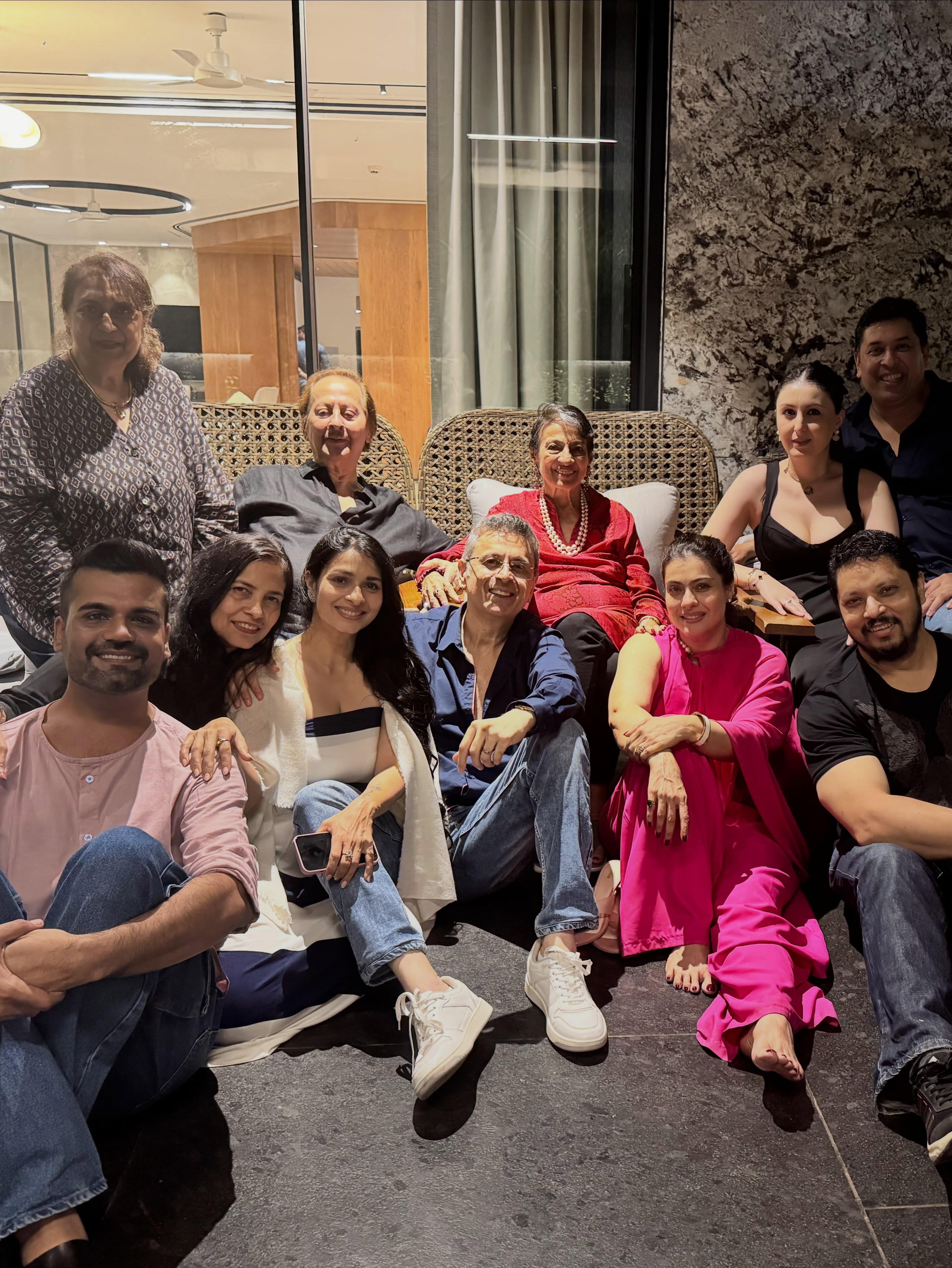 Kajol Happy Birthday Celebration With Family