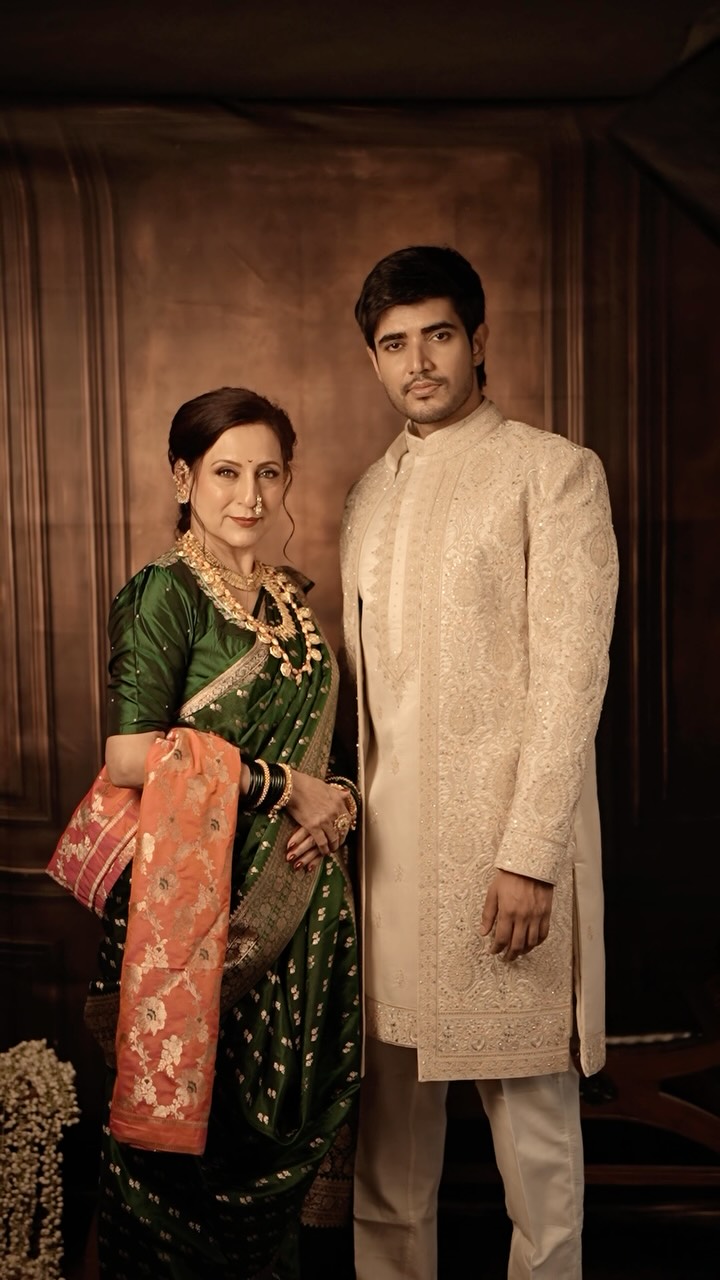 Kishori Shahane Bobby Vij Traditional Photoshoot