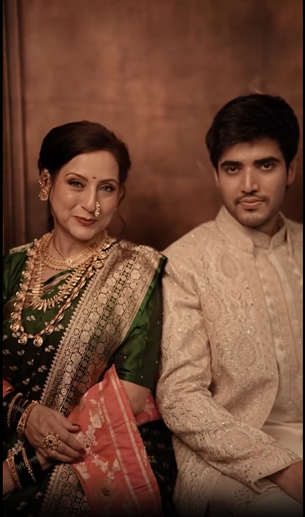 Kishori Shahane Bobby Vij Traditional Photoshoot