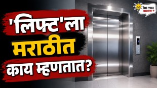 Modern lift inside a building representing the Marathi word Udvahak