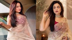 Photos: गुलाबी रंगाच्या ऑर्गेंझा साडीत खुललं प्रार्थना बेहेरेचं सौंदर्य, सोशल मीडियावर फोटोंची चर्चा