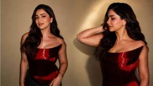 Photos: सचिन तेंडुलकरच्या लेकीचा लाल स्ट्रॅपलेस टॉपमध्ये फोटोशूट; साराच्या हटके कॅप्शनची चर्चा