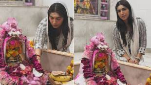 Bhumi Pednekar visits Shiva temple