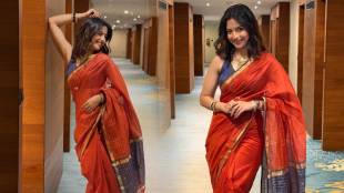 Sharvari Kulkarni Borkar saree photos