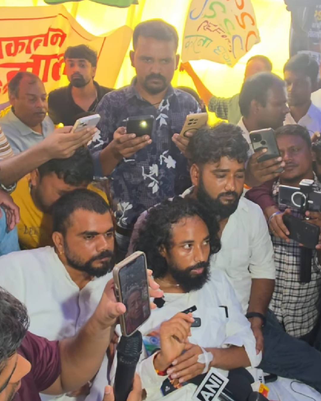 Who is student leader Devendra Nath