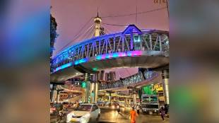 Grant Road Nana Chowk Skywalk Escalator BMC | MMRDA Oval Skywalk Grant Road Station | Santosh Salunkhe BMC D Ward Assistant Commissioner | Grant Road Skywalk Maintenance Cost BMC News