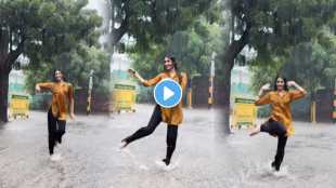 Young girl dance on cham cham bollywood song