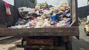 Vasai Virar Garbage Truck | VVCMC Open Waste Transportation | Waste Management Contractor Action Virar | Gokhivare Garbage Issue Vasai