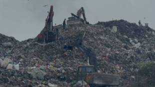 Vasai Virar Garbage Crisis Dumping Ground | VVCMC Biomining Project Status Gokhware Bhoyadapada | Nalasopara Open Garbage Dump Sanitation VVCMC | Jitendra Naik Assistant Commissioner Solid Waste VVCMC