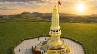 Bharat Mata Temple Jalna | Nandapur Bharat Mata Mandir Construction | Bhayyaji Joshi Jalna Visit | Jalna News Marathi