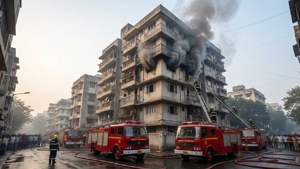 Bandra Building Fire Mumbai | Mumbai Fire Brigade Rescue Operation | Bhabha Hospital Bandra | Mumbai Fire News Bandra Building Fire Mumbai | Mumbai Fire Brigade Rescue Operation | Bhabha Hospital Bandra | Mumbai Fire News