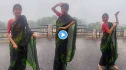 अहा, क्या बात है… भरपावसात ‘झुबी-डुबी’ गाण्यावर तरूणीचा डान्स; VIDEO पाहून नेटकऱ्यांनी केलं कौतुक