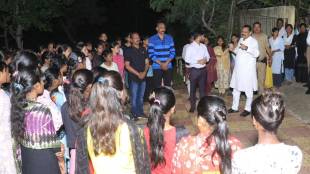 Ashok Uike Yavatmal surprise visit | Tribal Development Minister inspects Ashram Shala | Yavatmal Ashram Shala news | Maharashtra Tribal Welfare hostels