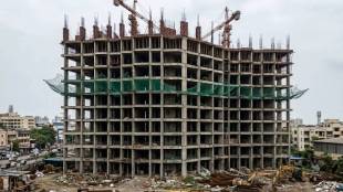 Kandivali Charkop 39 Storey Tower Construction Stayed | Suburban Collector Saurabh Katiyar Action Ravi Group | Rock Enclave Rock Highland Kandivali West | Mumbai Real Estate Encroachment Revenue Dues Dispute