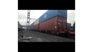 JNPA Port Double Decker Container Train | Dedicated Freight Corridor DFC JNPA Rail Connectivity | PSA BMCT Terminal Uran Container Operations | Jagdish Tandel Uran Report Loksatta