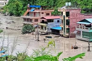 Nepal glacier burst disaster | Himalaya environmental hazard | Nepal landslide tragedy | Climate change impact in Nepal