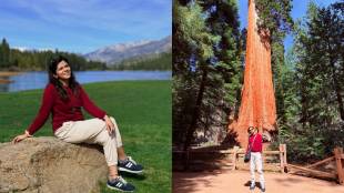 Kaumudi Walokar in Sequoia National Park