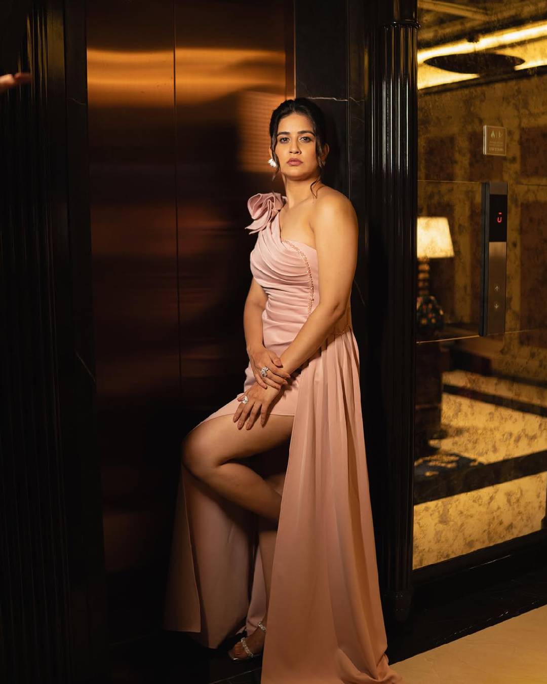 Vaidehi Parashurami Filmfare look