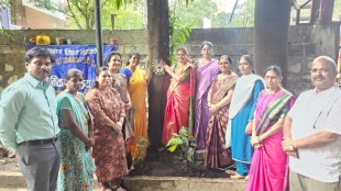 eco friendly rakhi workshop thane | vanashakti ngo vrukshabandhan event | D L marathe primary school vartak nagar | raksha bandhan environment awareness maharashtra