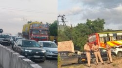 सलग सुट्ट्यांमुळे पुणे-सातारा महामार्गावर वाहनांचा ‘महापूर’; आनेवाडी टोलनाका अन् वेळे खंबाटकी घाटात संथ गती, प्रवासी त्रस्त