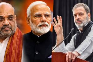 Rahul Gandhi Attack On PM Modi Amit Shah Resignation Demand Parliament