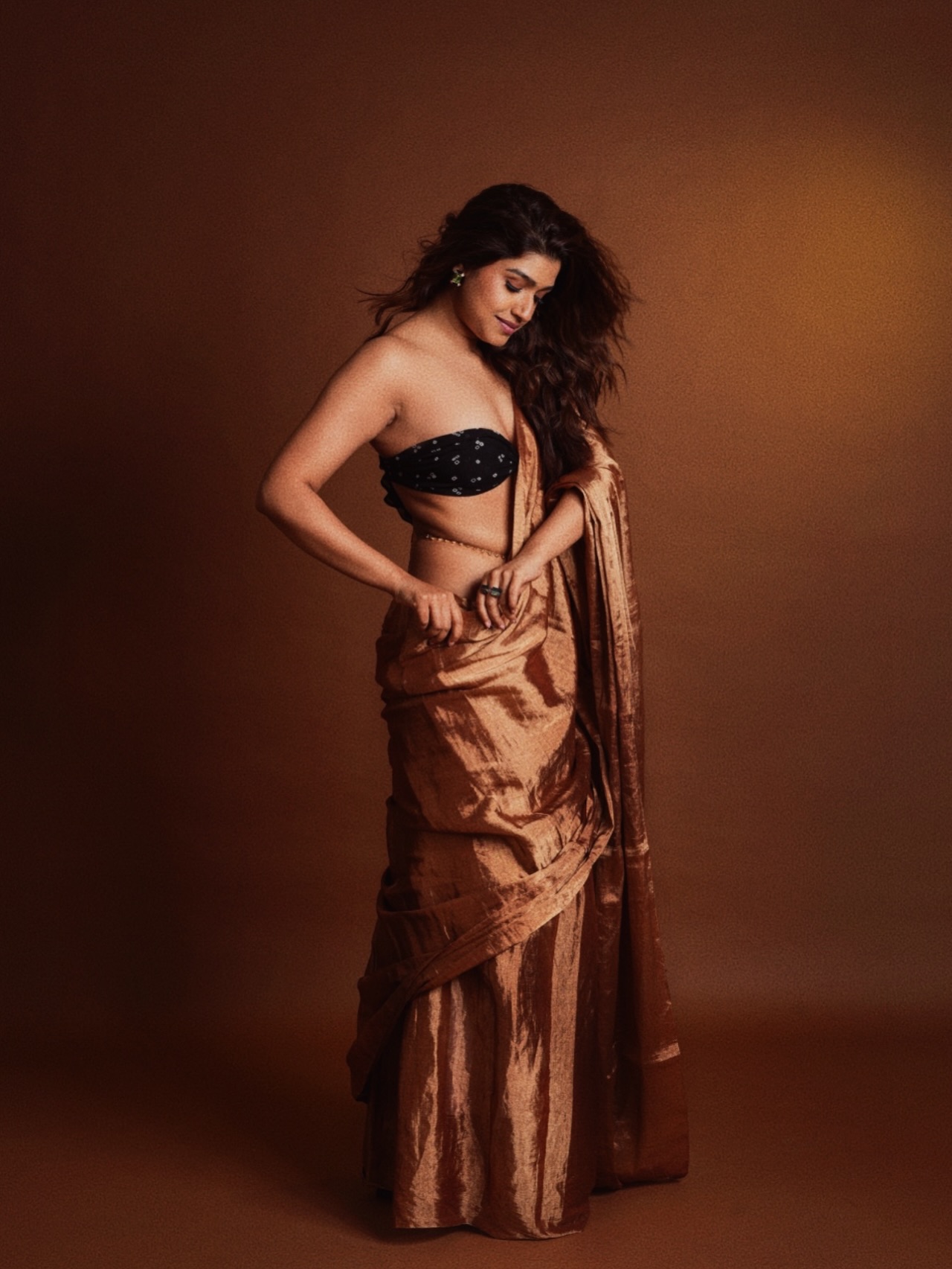 Rasika Sunil Bold Look In Saree