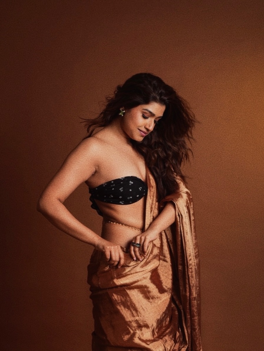 Rasika Sunil Bold Look In Saree