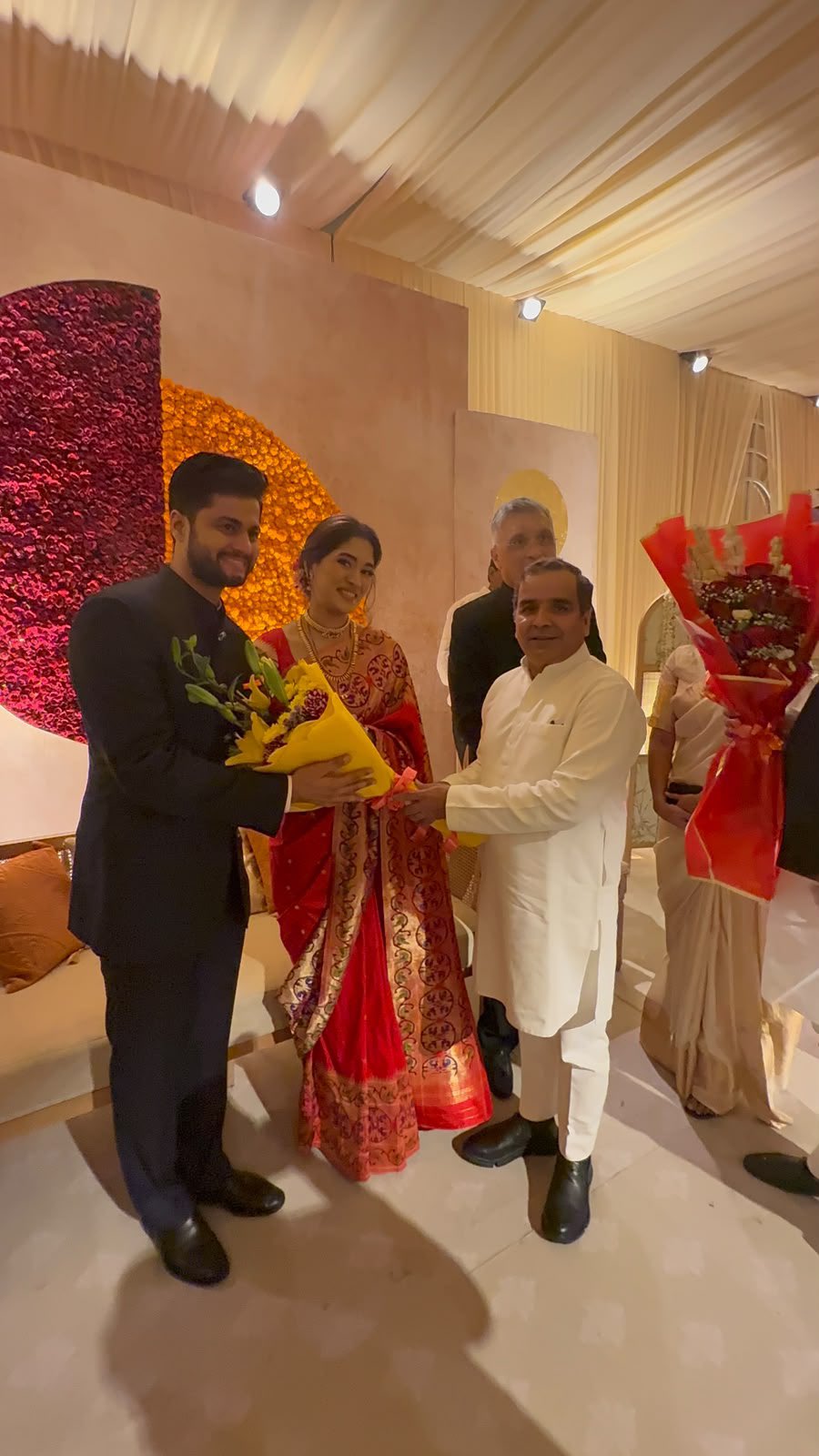 Revati Sule Delhi Wedding Reception Look