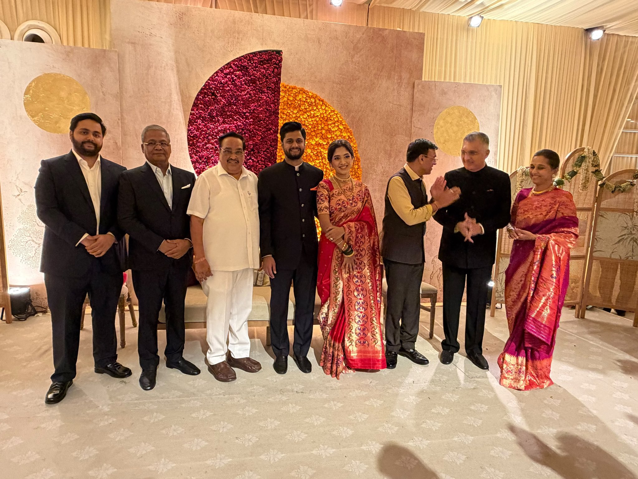 Revati Sule Delhi Wedding Reception Look