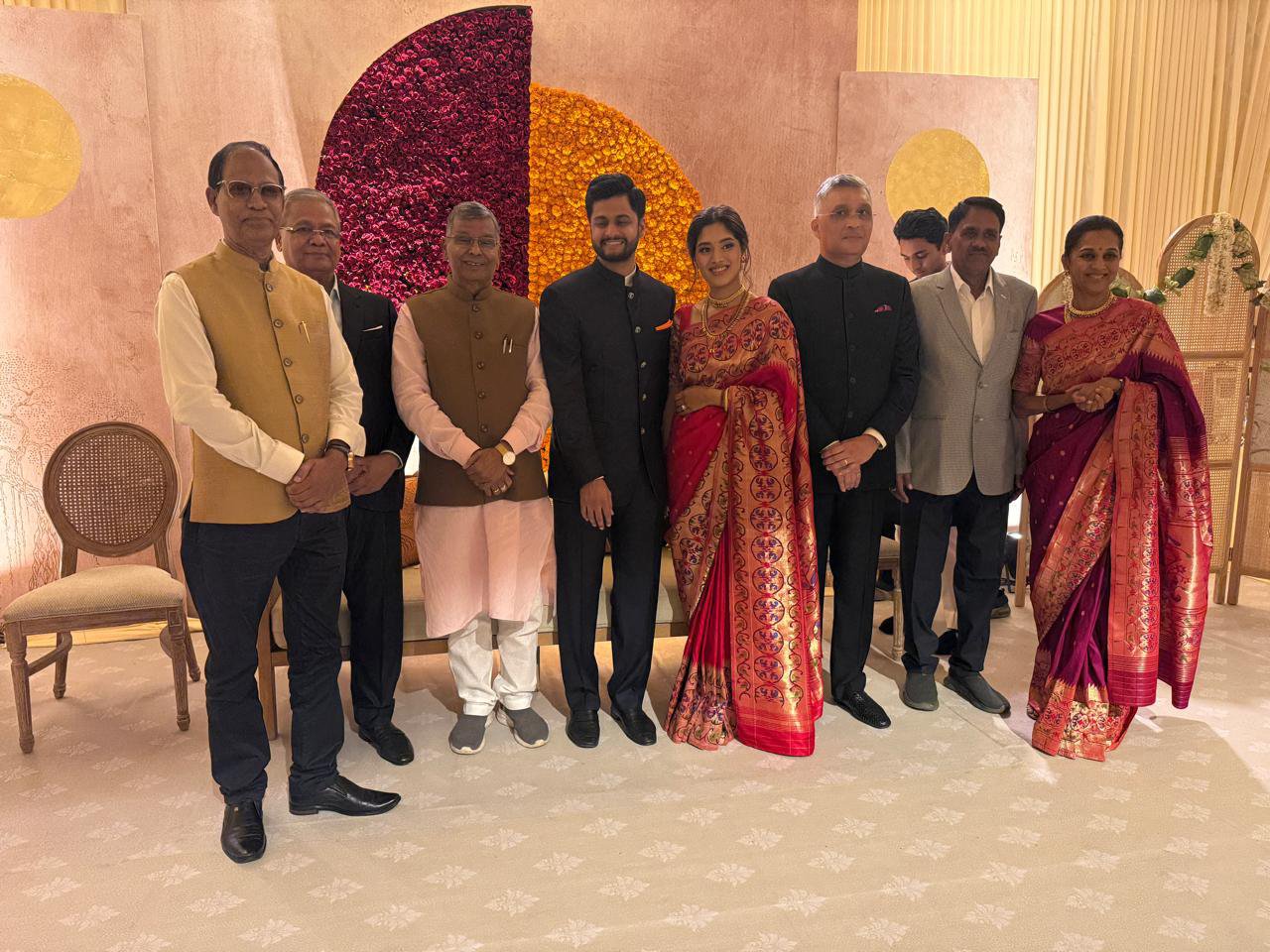 Revati Sule Delhi Wedding Reception Look