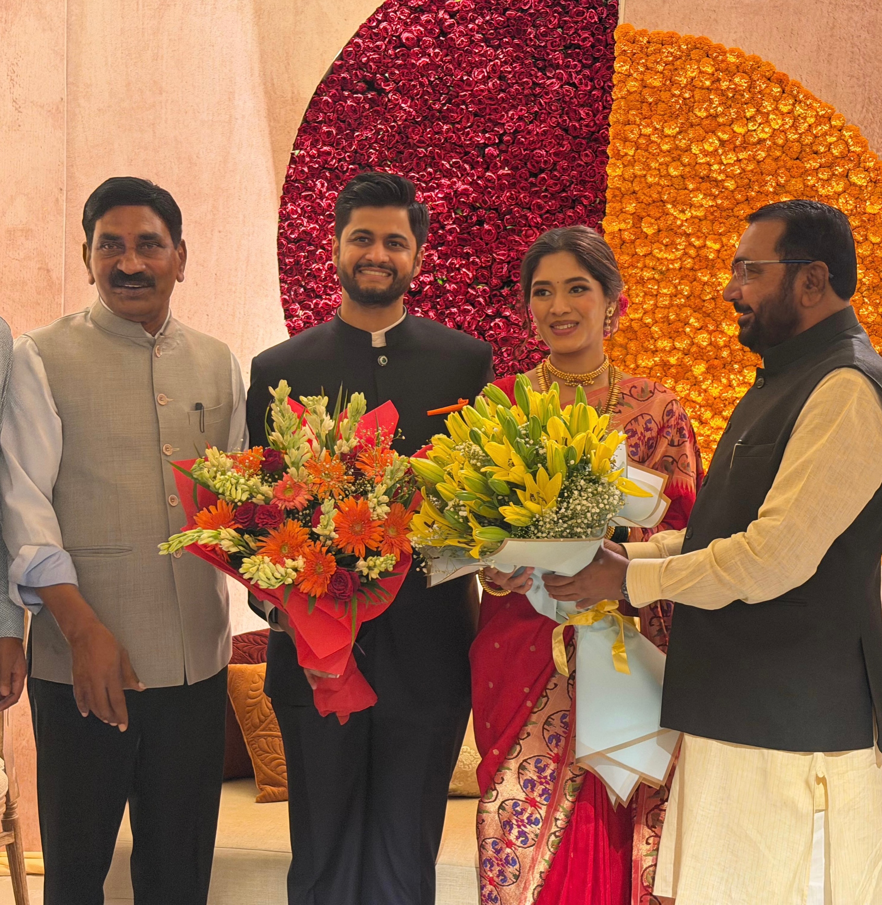 Revati Sule Sarang Lakhani Delhi Wedding Reception
