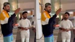 “किती फास्ट गाडी चालवतो रे…”, रोहित शर्माने पार्किंगमध्ये उभं राहून कोणाला सुनावलं? बॉडीगार्डही पाहतच राहिला; VIDEO व्हायरल