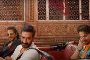 Shah Rukh Khan, Ajay Devgn and Tiger Shroff in latest Vimal Elaichi ad.