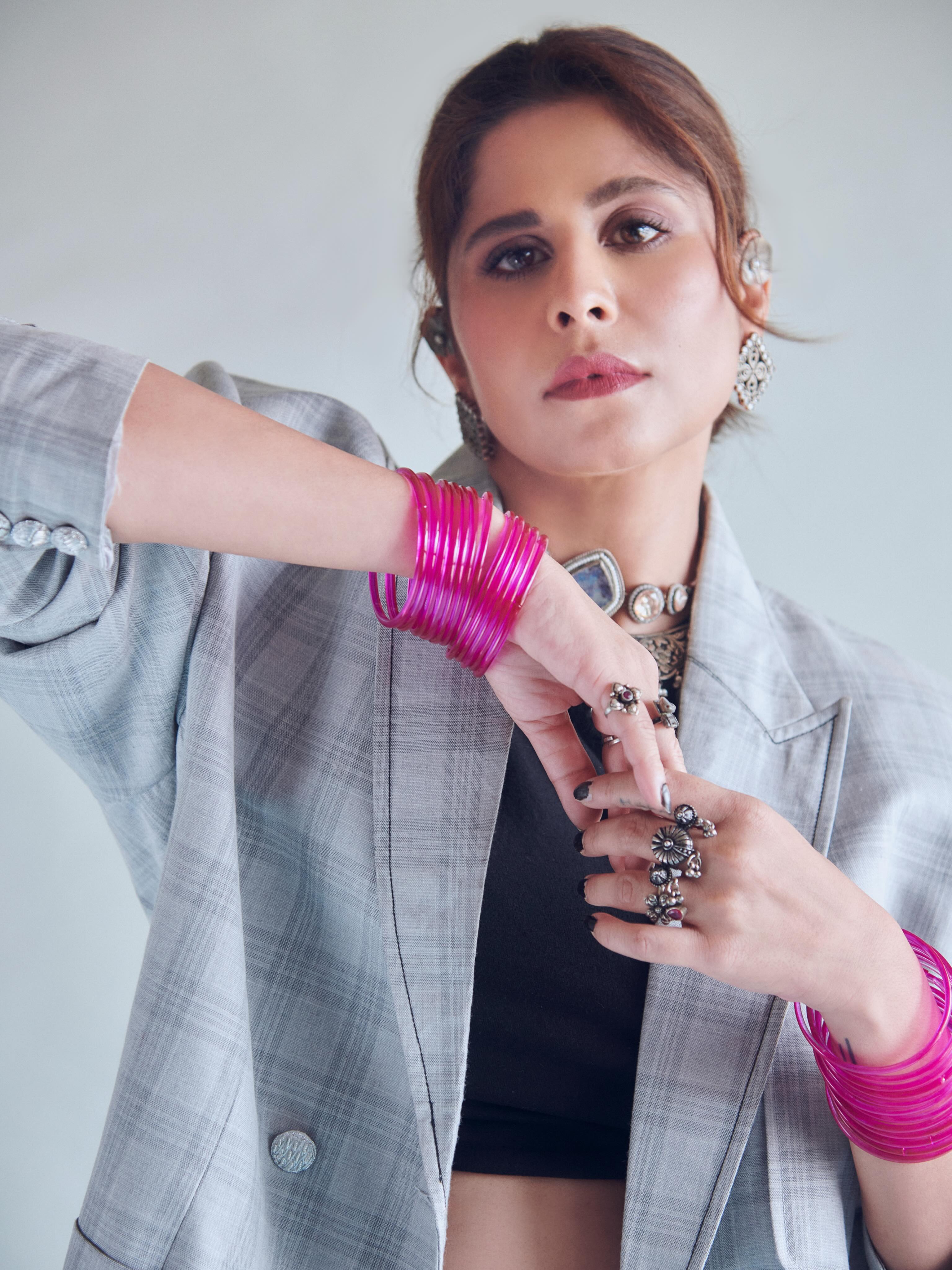 Sai Tamhankar Black Dress Look