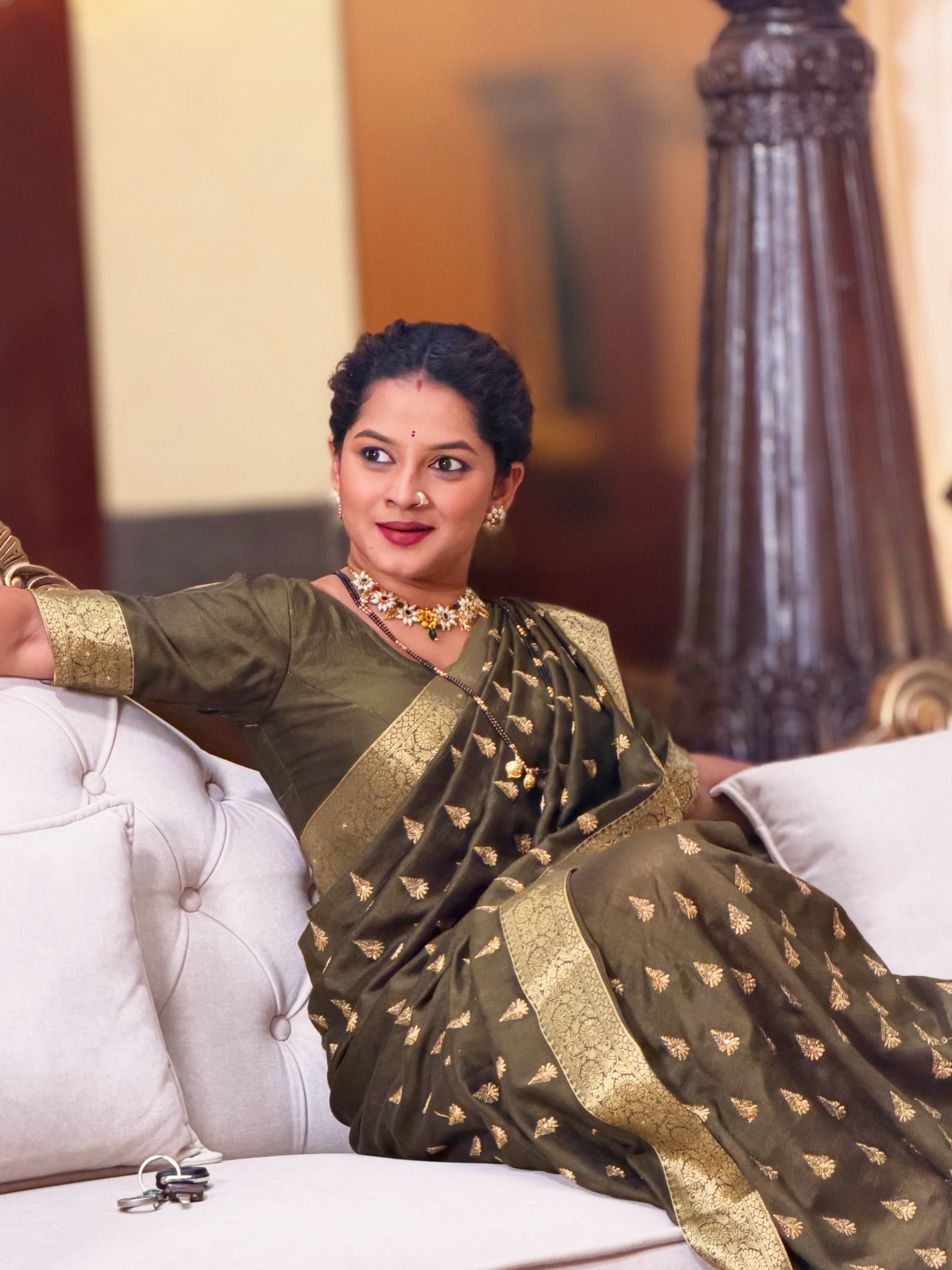 Sakshee Gandhi Krushnaichya Leki TV Serial
