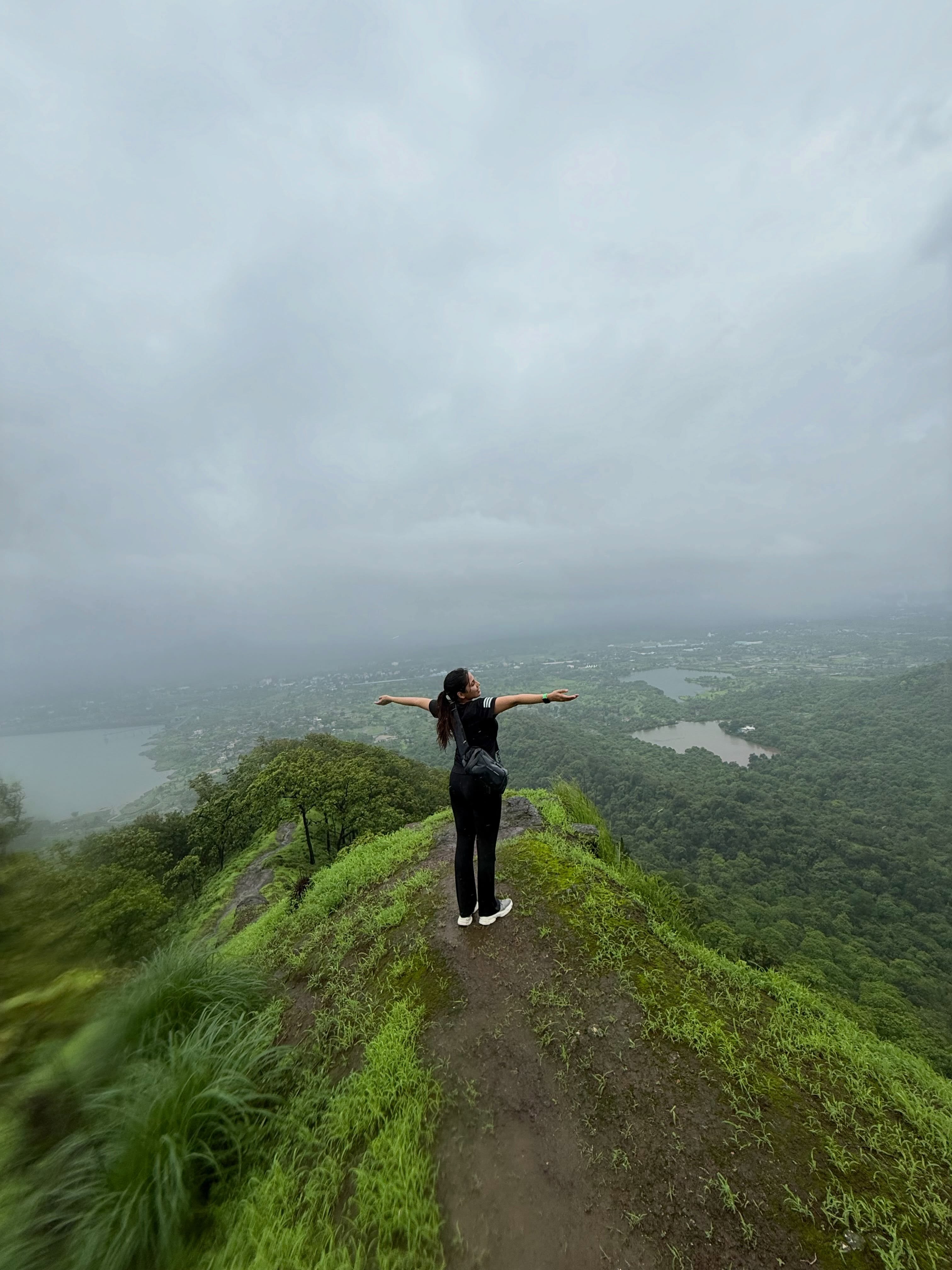 Sanika Kashikar At Irshalgad Fort
