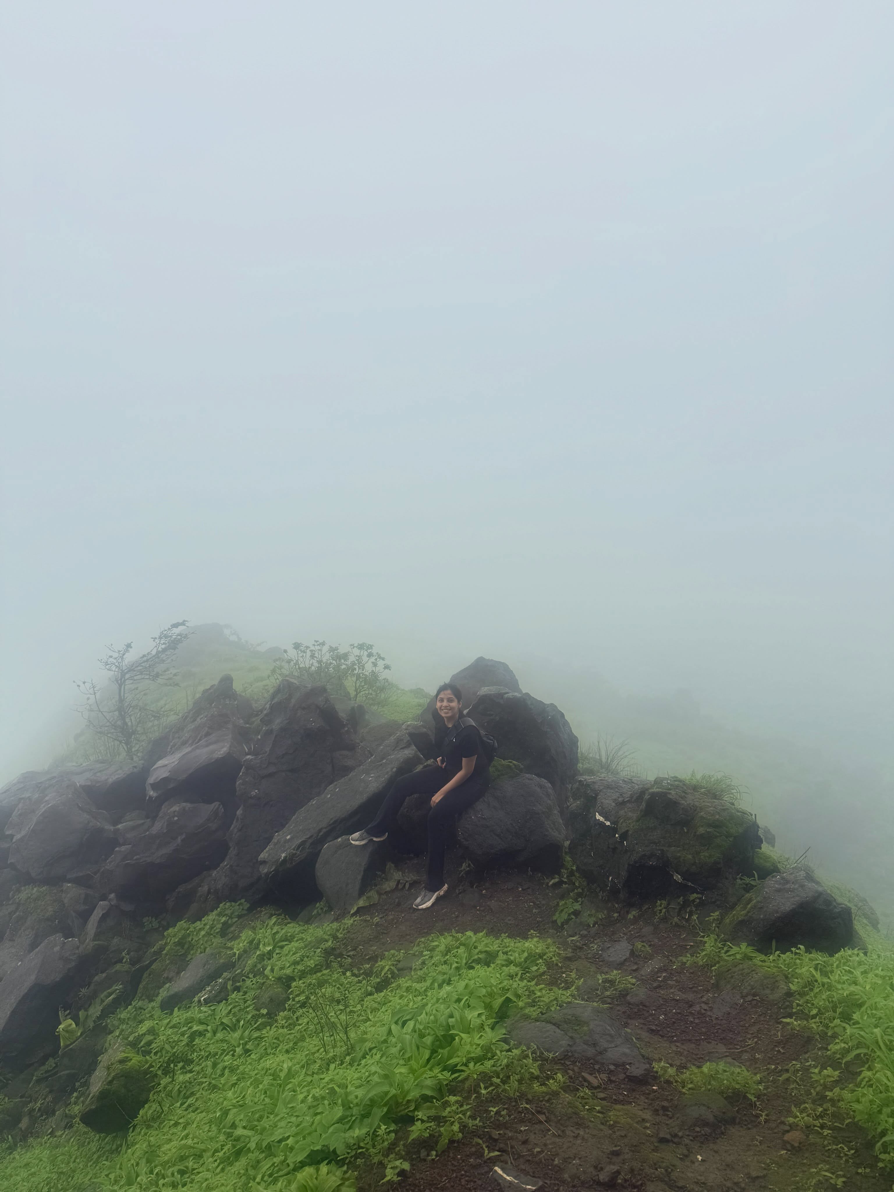Sanika Kashikar At Irshalgad Fort