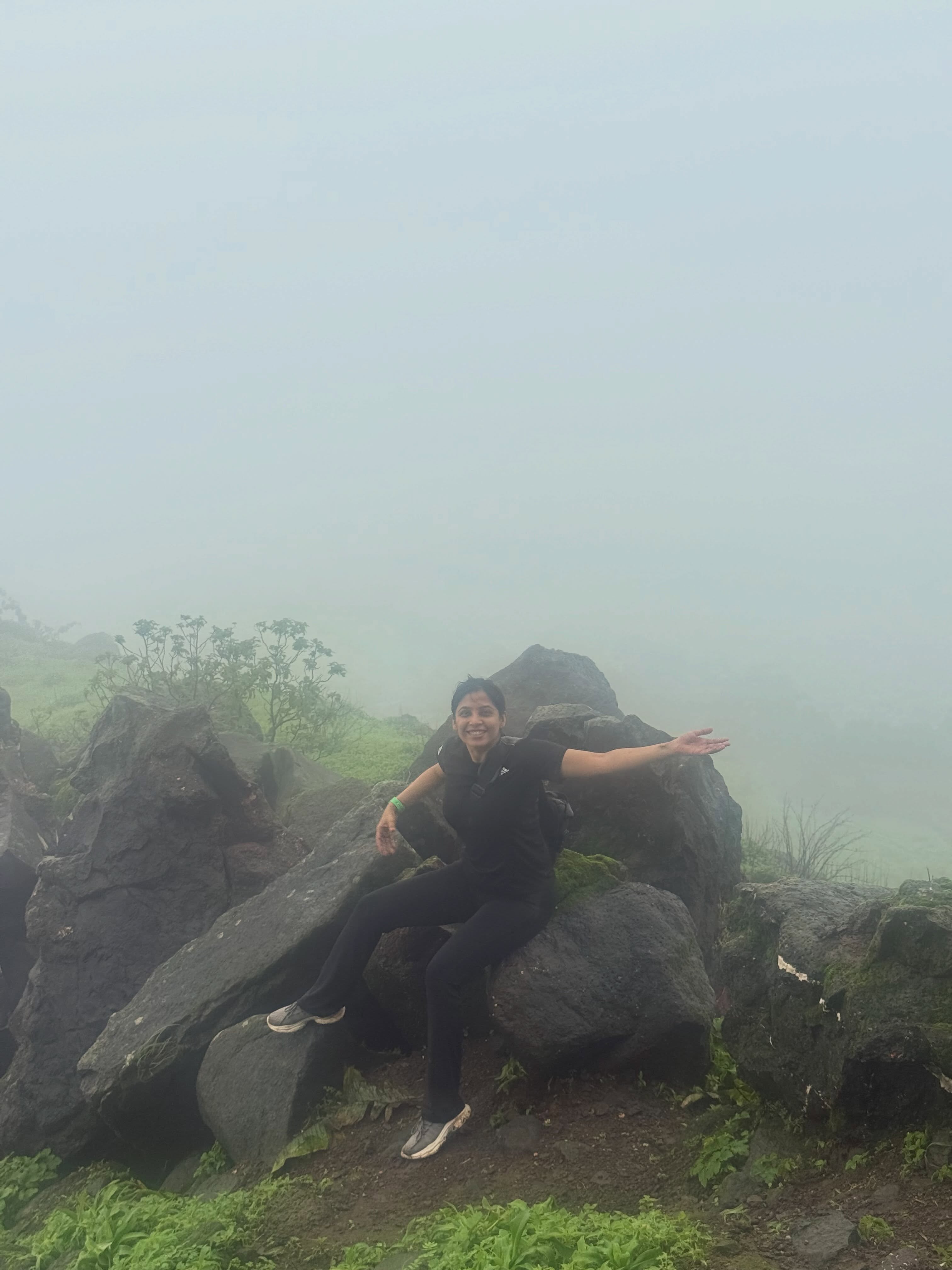 Sanika Kashikar At Irshalgad Fort
