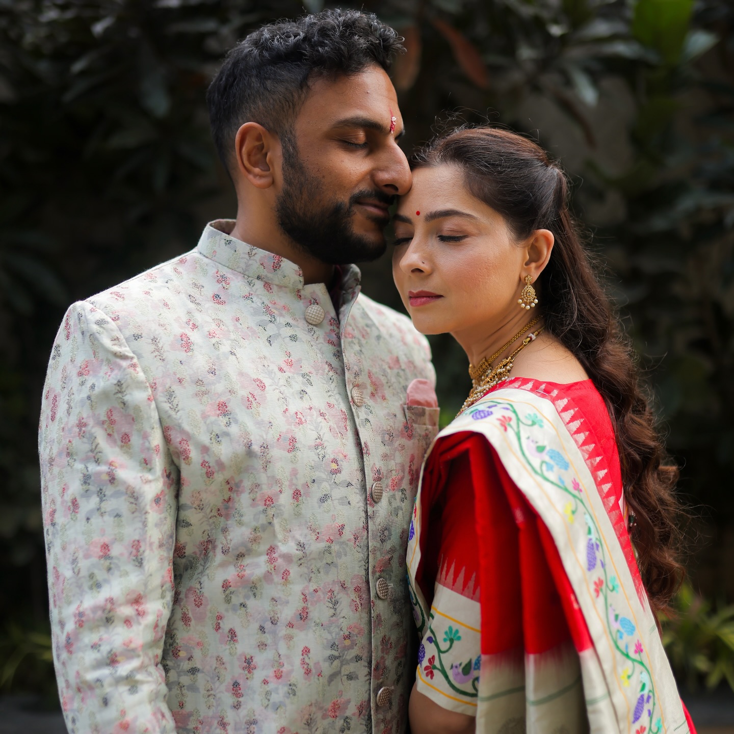 Sonalee Kulkarni Kunal Benodekar New Photoshoot