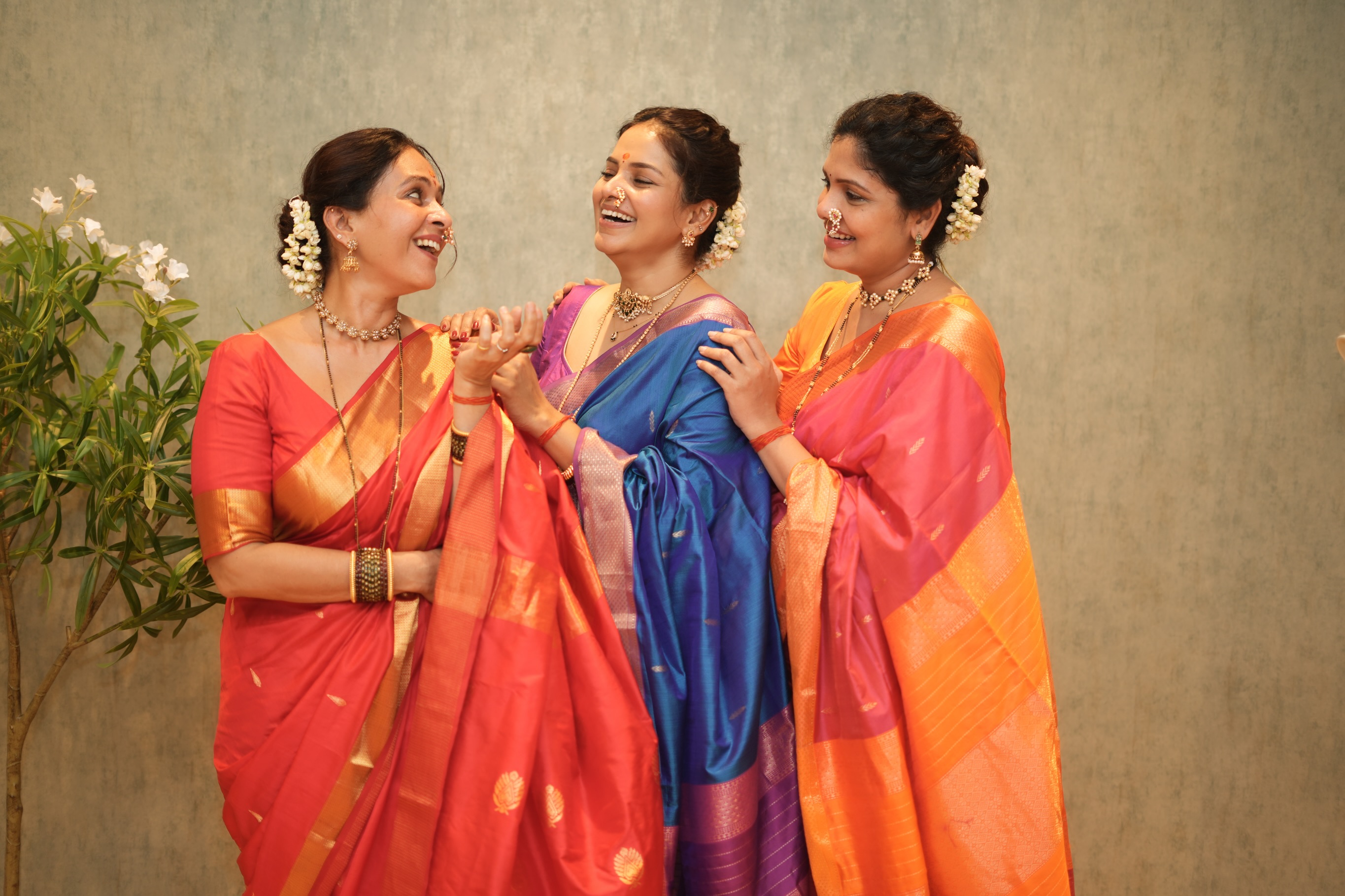 Titeekshaa Tawde Saree Look