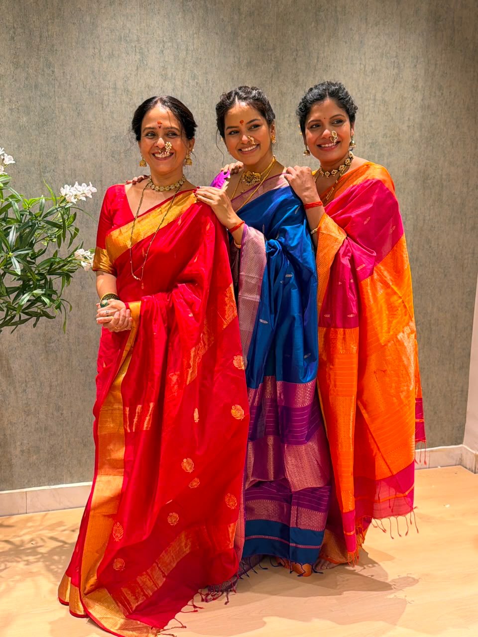 Titeekshaa Tawde Saree Look