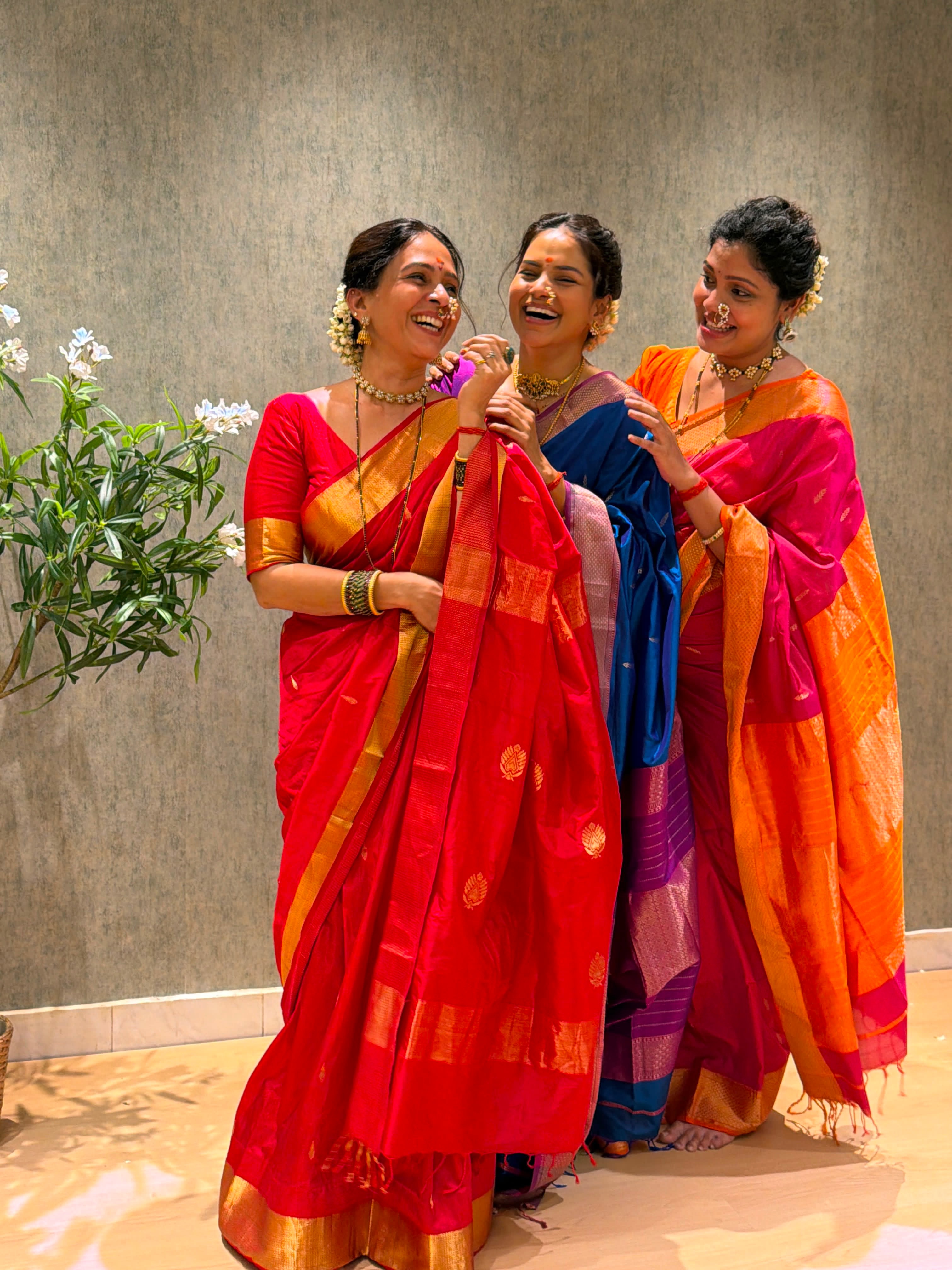 Titeekshaa Tawde Saree Look