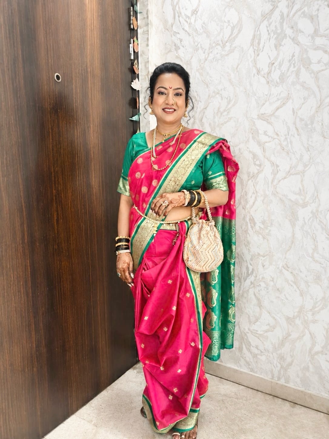 Trupti Akkalwar Mangalagauri 2026 Look