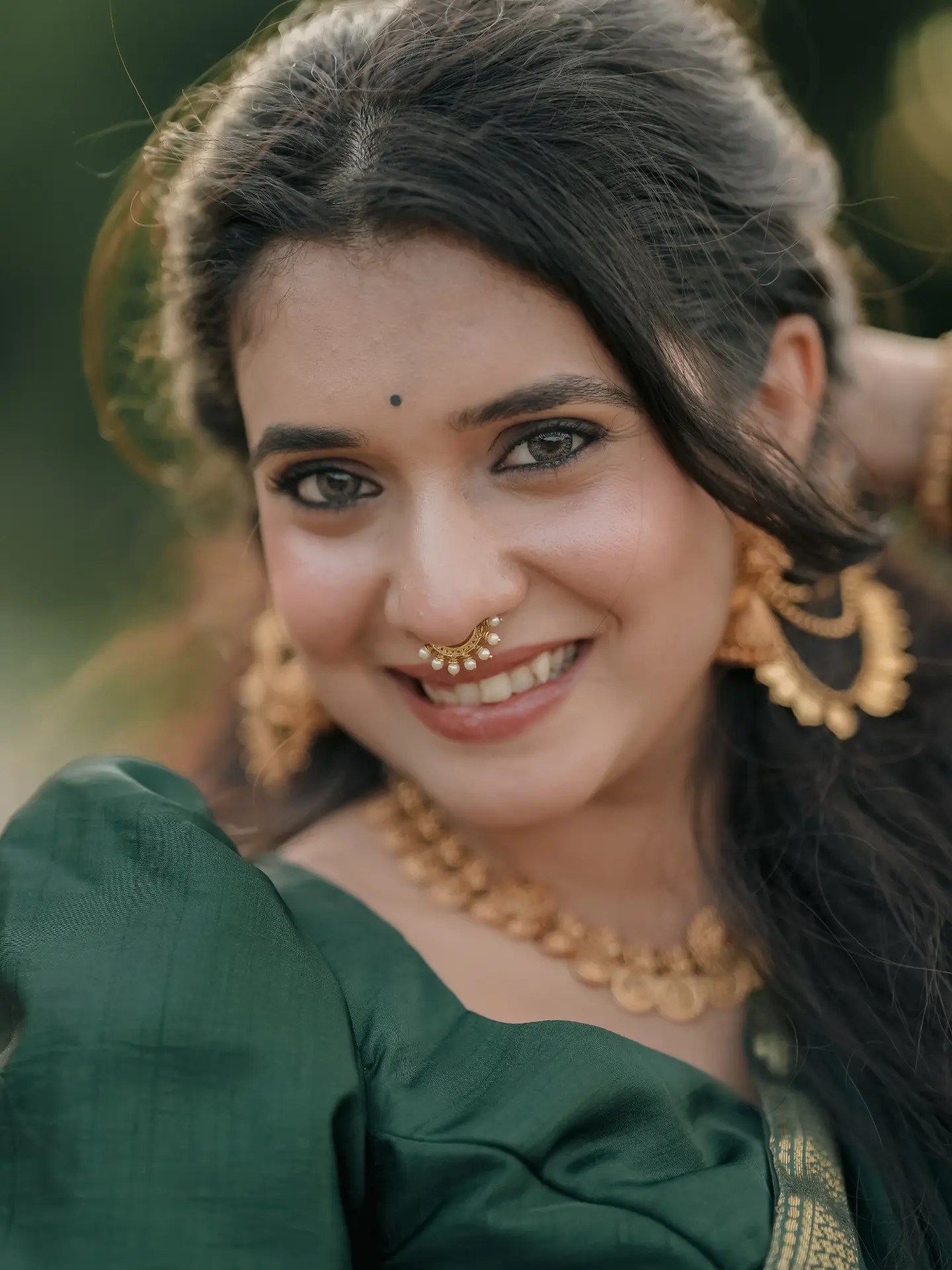 Vaishnavi Kalyankar Gaikwad South Indian Look