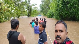 Palghar news | Surya River flood situation | Kavdas Dam water discharge | Maharashtra monsoon heavy rainfall update