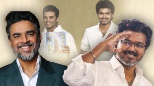 R Madhavan politics entry discussion | Actor R Madhavan with actor Vijay | आर माधवन राजकारण प्रवेश चर्चा | आर माधवन आणि अभिनेता विजय