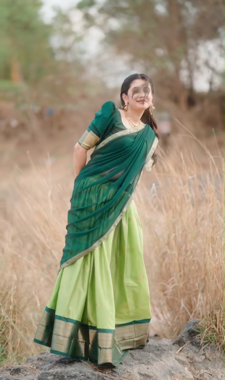 Vaishnavi Kalyankar South Indian look