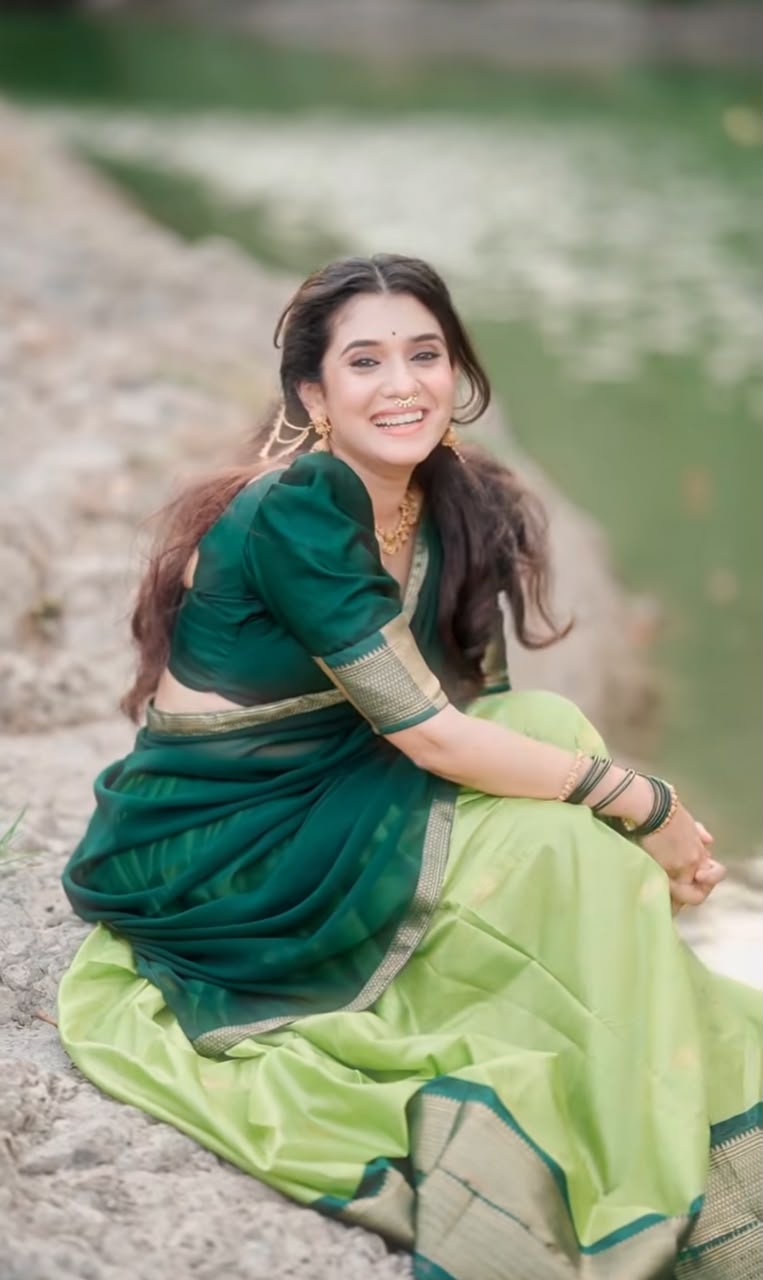 Vaishnavi Kalyankar South Indian look